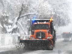 山區預計降雪的地點和程度