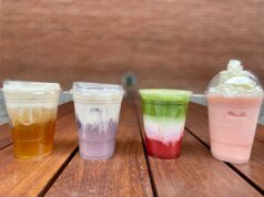 由 DDA 美元支持的奶茶人在 Market Station 內移動