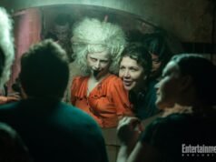 瑪吉·吉倫哈爾,彼得·薩斯加德的女兒,拍攝了《新娘》! (獨家的)