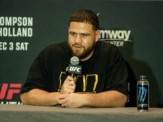 UFC重量級拳手卡姆賈特·奇馬耶夫在連續第六場比賽失利後尋求幫助