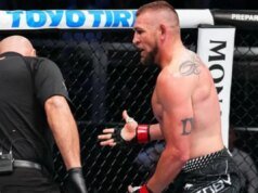 UFC Vegas 113 選手在裁判有爭議的遲到停賽后被送往醫院