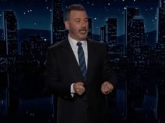 吉米·金梅爾 (Jimmy Kimmel) 表示搖滾小子 (Kid Rock) 的中場秀是一場“與自己的嘴唇之戰”