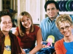 希拉蕊達芙向《麗茲麥奎爾》共同主演羅伯特卡拉丁致敬