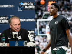 湯姆·伊佐就週二加州大學洛杉磯分校比賽前密西根州立大學球迷對澤維爾·布克的行為發表了明確聲明