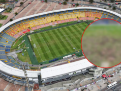 哥倫比亞 El Campín – Publimetro 油田狀況的新圖像出現