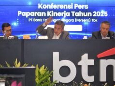 BTN 2026 年 1 月獲利 2,300 億印尼盾,增幅超過 500%