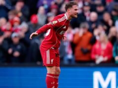 麥卡利斯特和卡斯特拉諾斯在西漢姆聯戰勝利物浦的比賽中進球