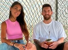 梅西送給安東內拉羅庫佐的溫柔多彩的情人節禮物