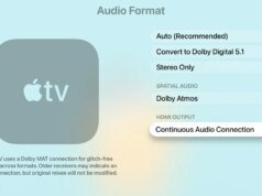 tvOS 26.4 在 Apple TV 上新增了新的“不間斷音訊連接”
