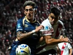 里弗斯的新一記耳光:他們以 1-0 輸給了阿根廷人,在 Apertura 錦標賽上遭遇了兩連敗。