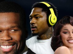 史蒂芬·迪格斯 (Stefon Diggs) 與卡迪·B (Cardi B) 分手後,50 Cent 對其進行了惡搞