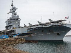 瑞典軍方在法國航空母艦附近攔截疑似俄羅斯無人機