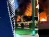 伊朗襲擊後迪拜酒店起火造成4人受傷