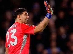 阿斯頓維拉德爾杜博隊在一場關鍵的英超比賽中主場迎戰布萊頓隊