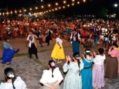 昨天,週日,費爾南德斯度過了充滿傳統、舞蹈和現場音樂的一天