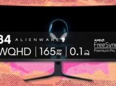 最划算的遊戲顯示器:34吋曲面QD-OLED Alienware型號降價