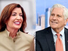 民意調查顯示,霍楚爾在紐約州長競選中領先布萊克曼超過 25 個百分點