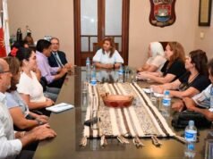 富恩特斯市長接見「Patio del Indio Froilán」基金會董事會成員