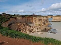 義大利南部強風暴導致「情人拱門」倒塌