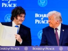 關注當地議程:哈維爾·米萊週一決定不前往美國