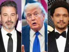 吉米·金梅爾在批評特雷弗·諾亞的同時對唐納德·特朗普對他的誹謗做出反應