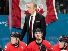 「不是曲棍球」:加拿大選手庫柏在 3 對 3 比賽中奪得金牌