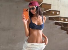 胡安妮塔·蒂內利以微比基尼照片回應批評並獲得社交媒體支持