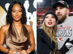 特拉維斯·凱爾斯的前任凱拉·妮可在超級碗廣告中提到泰勒·斯威夫特