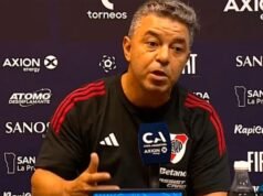 馬塞洛·加拉多 (Marcelo Gallardo) 確認河流停留並警告“來自外部的噪音”