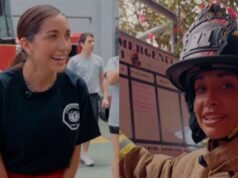 瑪麗亞·貝塞拉實現了她的夢想,在秘魯當了一天的志願消防員:“在下一次緊急情況下我會救你”