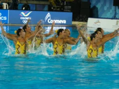 在麥德林!哥倫比亞首次亮相花式游泳世界盃並登上頒獎台/M30