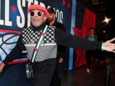 史派克李 (Spike Lee) 的巴勒斯坦職業隊服裝吸引了 NBA 全明星球員的目光