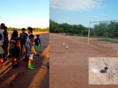 掠奪幻覺:他們偷了一個足球門,導致數十名孩子無法接受訓練