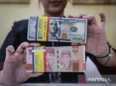 由於美國 GDP 數據下降,盧比兌美元匯率上升至 16,802 盧比