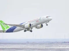 中國商飛向成都航空融資 9,200 萬美元,用於快速通道 C909 的全球擴張