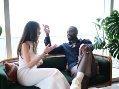 芭芭拉·布什 (Barbara Bush) 在洛杉磯 NBA 全明星周末期間從事著她的“夢想工作”