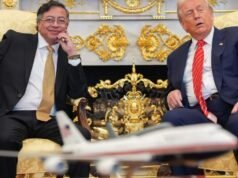 意識形態對立的特朗普和哥倫比亞石油公司在白宮會面