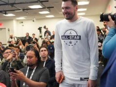 湖人隊球員盧卡·東契奇表示他將參加 NBA 全明星賽