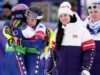 米凱拉·希弗林 (Mikaela Shiffrin) 參加迴轉比賽。奧地利攜手奪得阿爾卑斯山冠軍