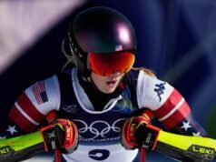 米凱拉·希夫林 (Mikaela Shiffrin) 在大迴轉比賽中僅獲得第 11 名,她的奧運困境仍在繼續