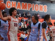 卡梅倫·姆瓦楚拉的頑固防守減慢了楊的速度,將肯伍德送入曼城半決賽