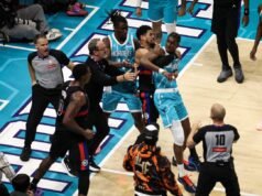 活塞隊以賽亞·斯圖爾特因腦震盪停賽 7 場,黃蜂隊邁爾斯·布里奇斯和穆薩·迪亞貝特停賽 4 場