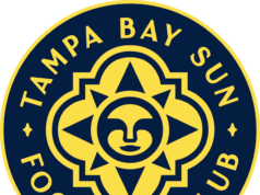 坦帕灣太陽隊 (Tampa Bay Suns FC) 在坦帕市中心對陣 DC Power FC