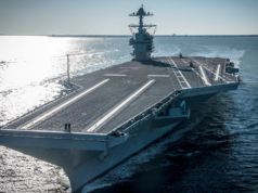 官員稱,在與伊朗的緊張局勢升級之際,福特號航空母艦被命令前往中東