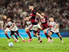 拉努斯於 02 月 26 日擊敗弗拉門戈贏得南美洲杯