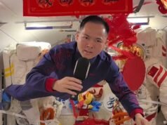中國太空人在太空拍攝音樂錄影帶慶祝2026年農曆新年