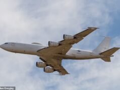 隨著對第三次世界大戰的擔憂加劇,川普在中東部署「世界末日」核子指揮機