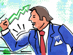 2 月 FPI 流入量達到 22,615 盧比,創 17 個月新高