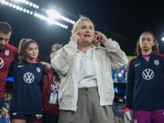 輸給葡萄牙後,艾瑪·海耶斯見證了美國女足的成長