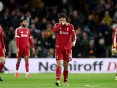 斯洛特表示利物浦本賽季第九場失利“同樣的老故事”